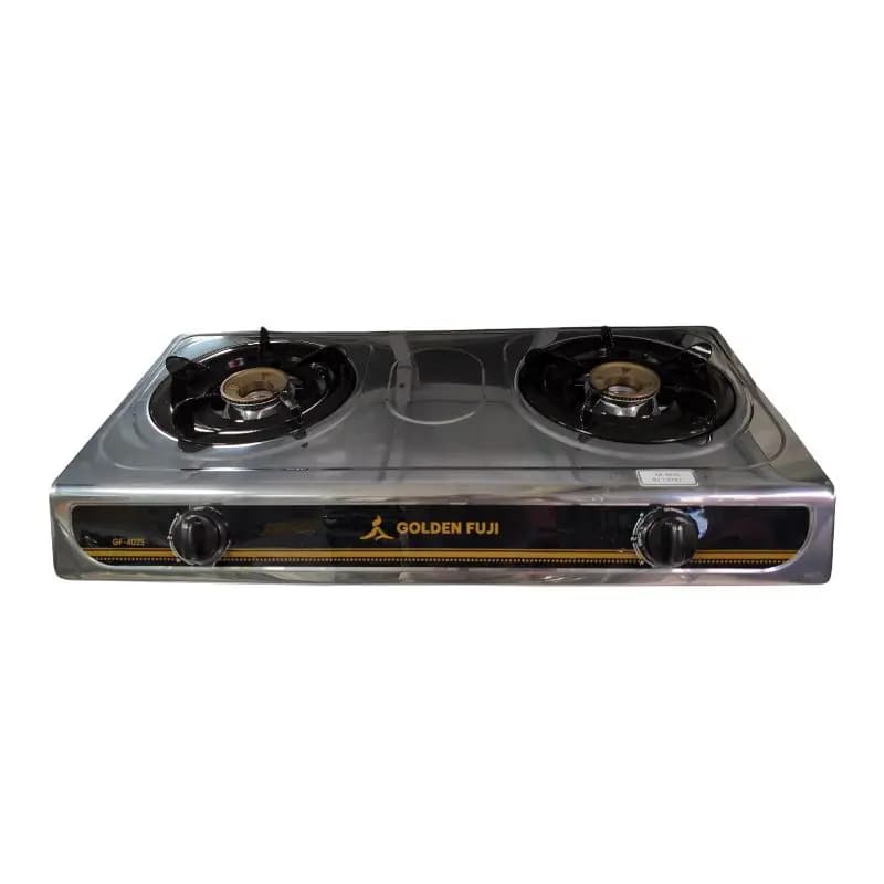 GF-402s 2 Burner Gas Cooker (Golden Fuji)