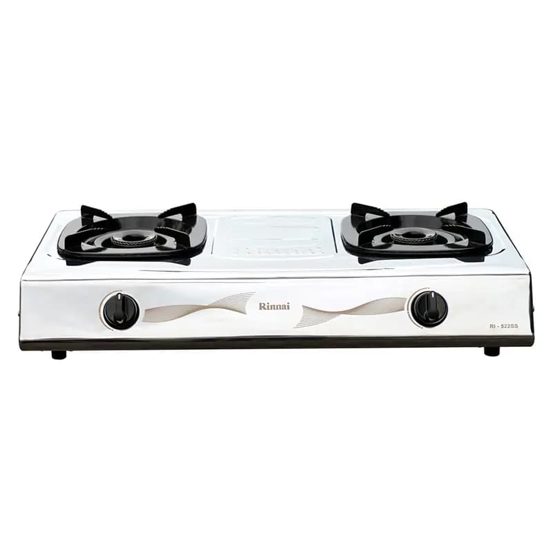 RI-522SS Two Burner Gas Cooker