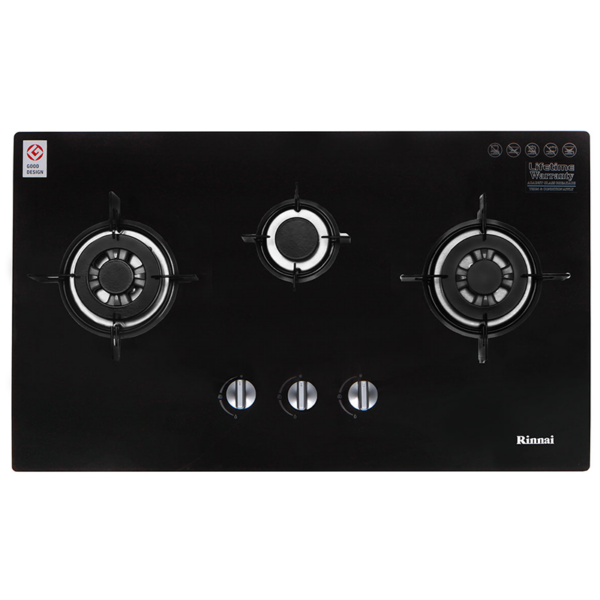 RB-713N-G Three Burner Glass Top
